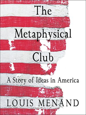 cover image of The Metaphysical Club